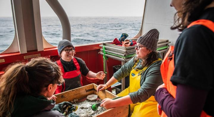 Fieldwork onboard Amundsen