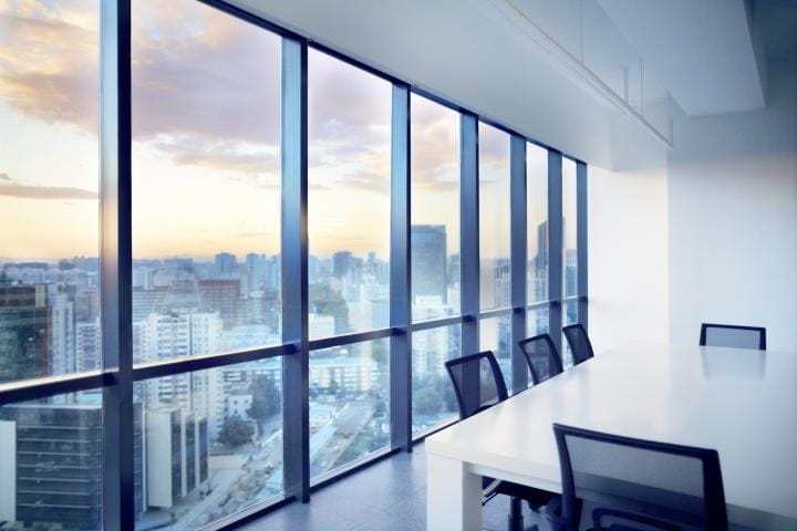 corporate office meeting room