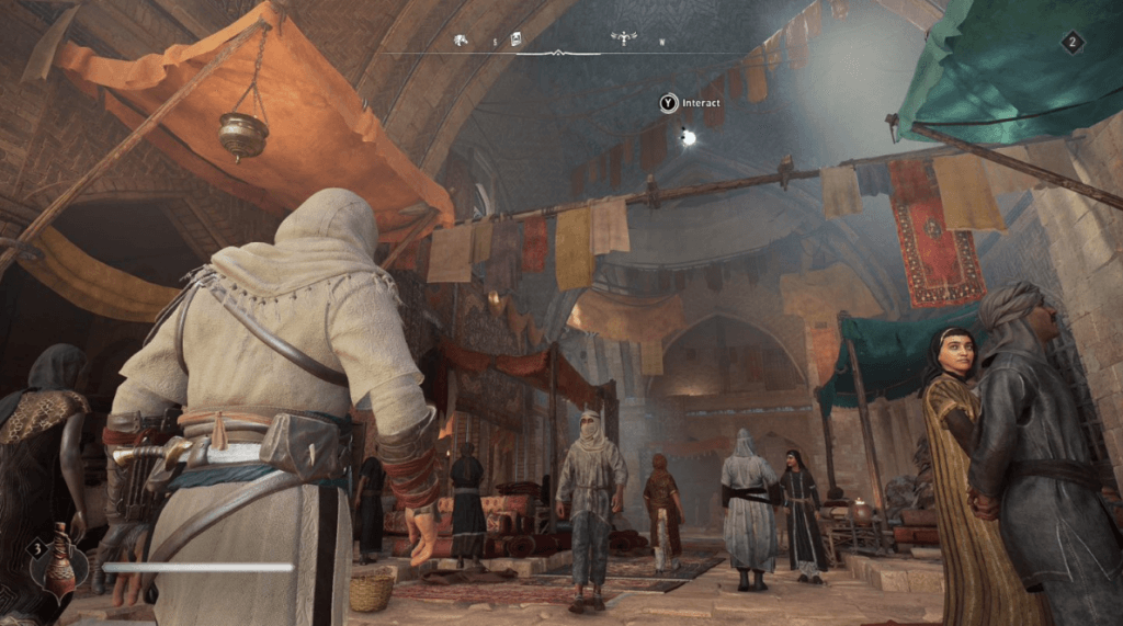 In game shot from Assassin's Creed: Mirage