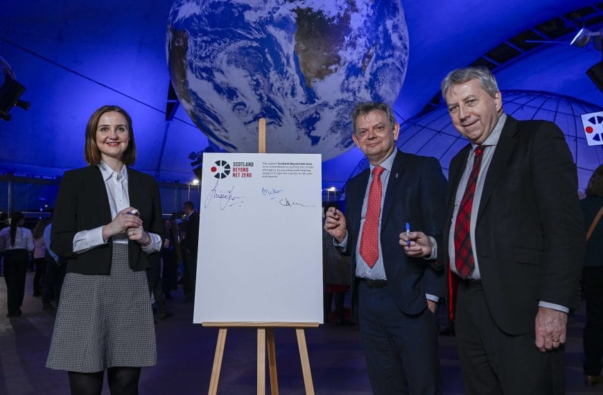 Working together to see Scotland beyond net zero